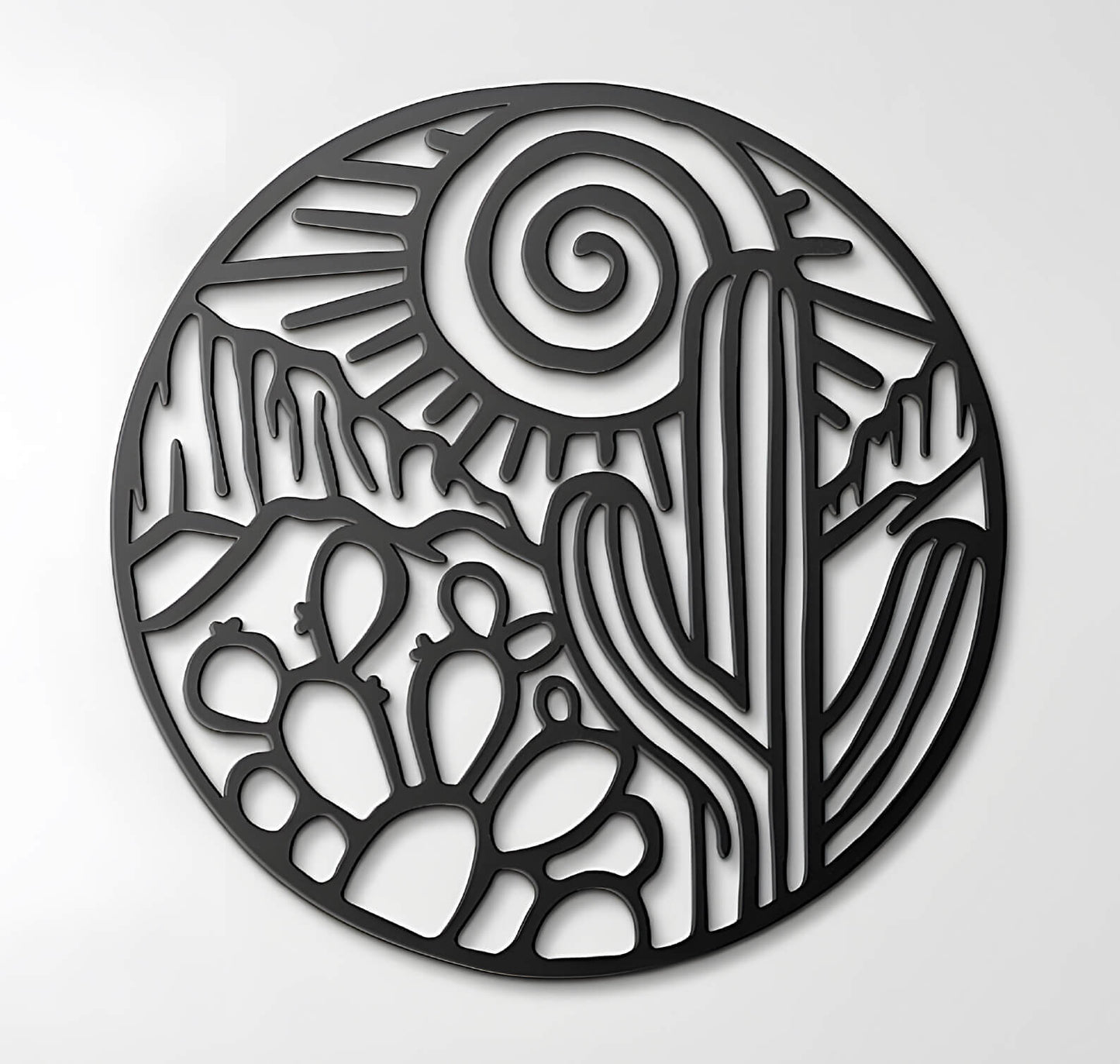 Desert Cactus Landscape