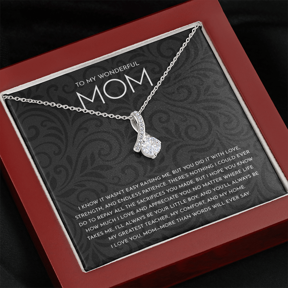 To My Mom, Thank you.