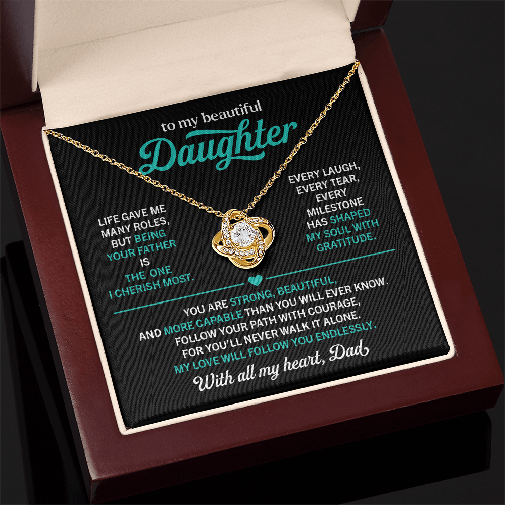 Dad to Daughter, Gratitude.