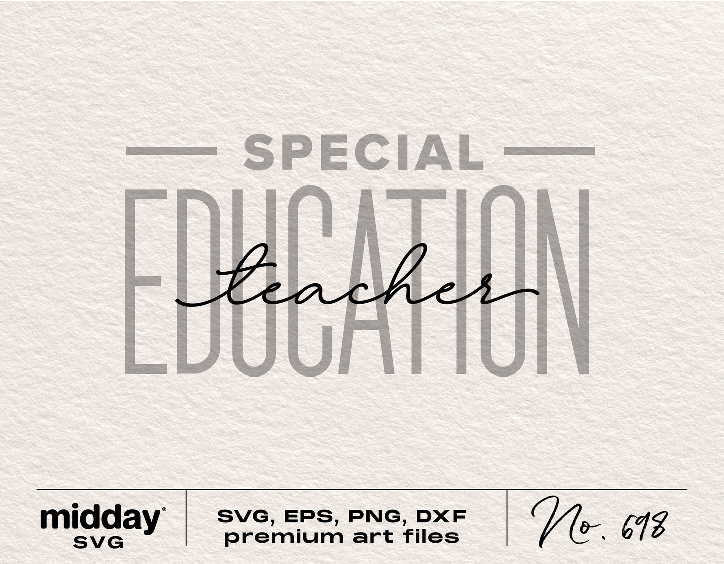 Special Education Teacher SVG PNG digital design for Cricut, Silhouette, and sublimation projects, available for download.