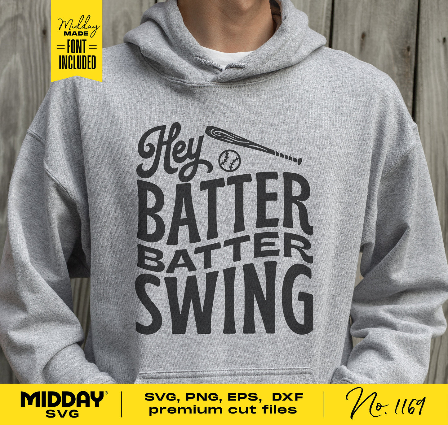 Funny baseball shirt with 'Hey Batter Batter Swing' design, ideal for baseball moms, DIY Cricut and Silhouette projects.
