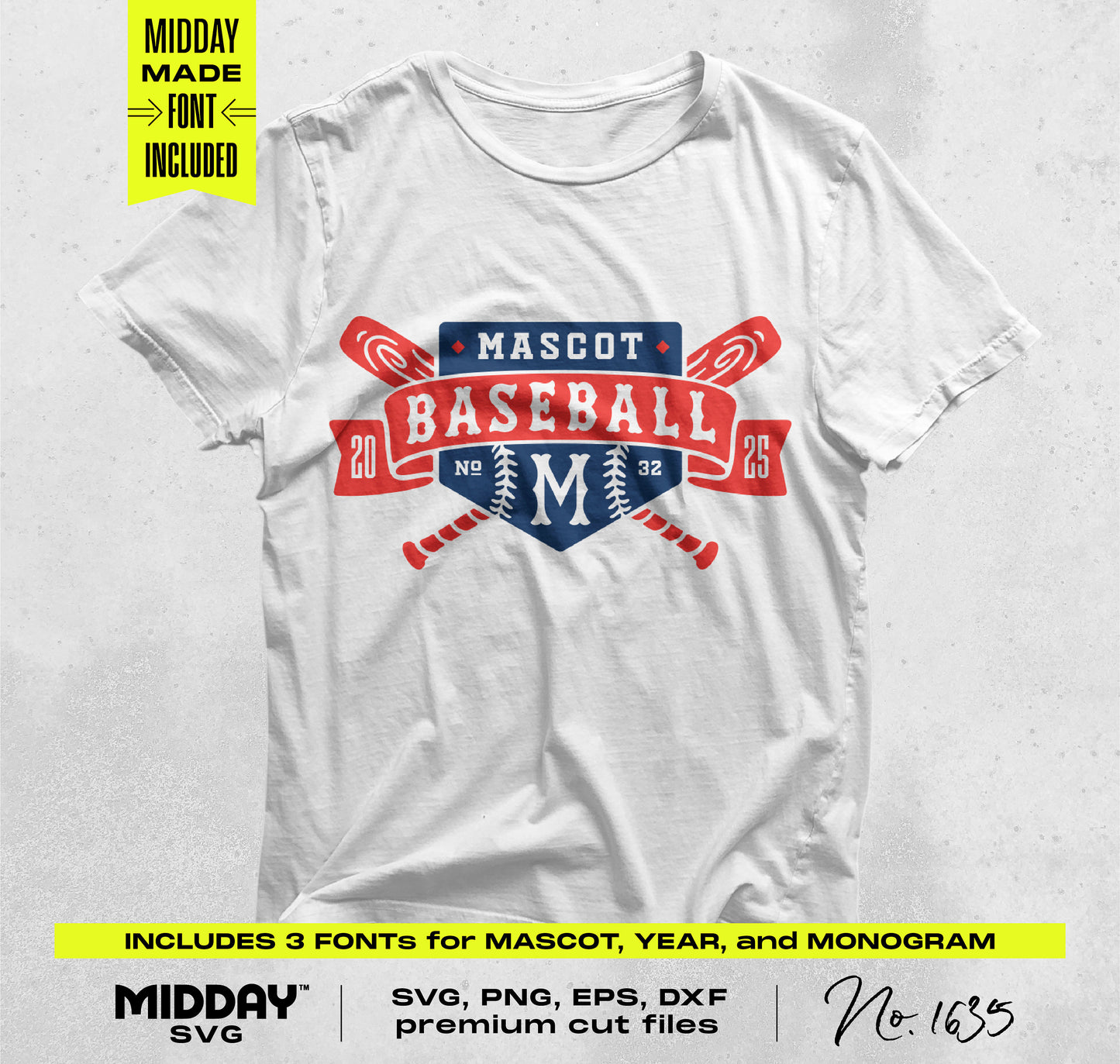 White t-shirt with a baseball-themed design featuring bats and text, perfect for custom sports apparel and crafting with SVG and PNG files.