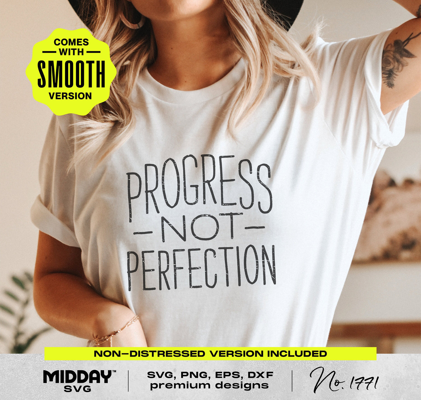 "Progress Not Perfection" shirt design for teachers, SVG PNG files for Cricut, classroom decor, motivational apparel, teacher gift.