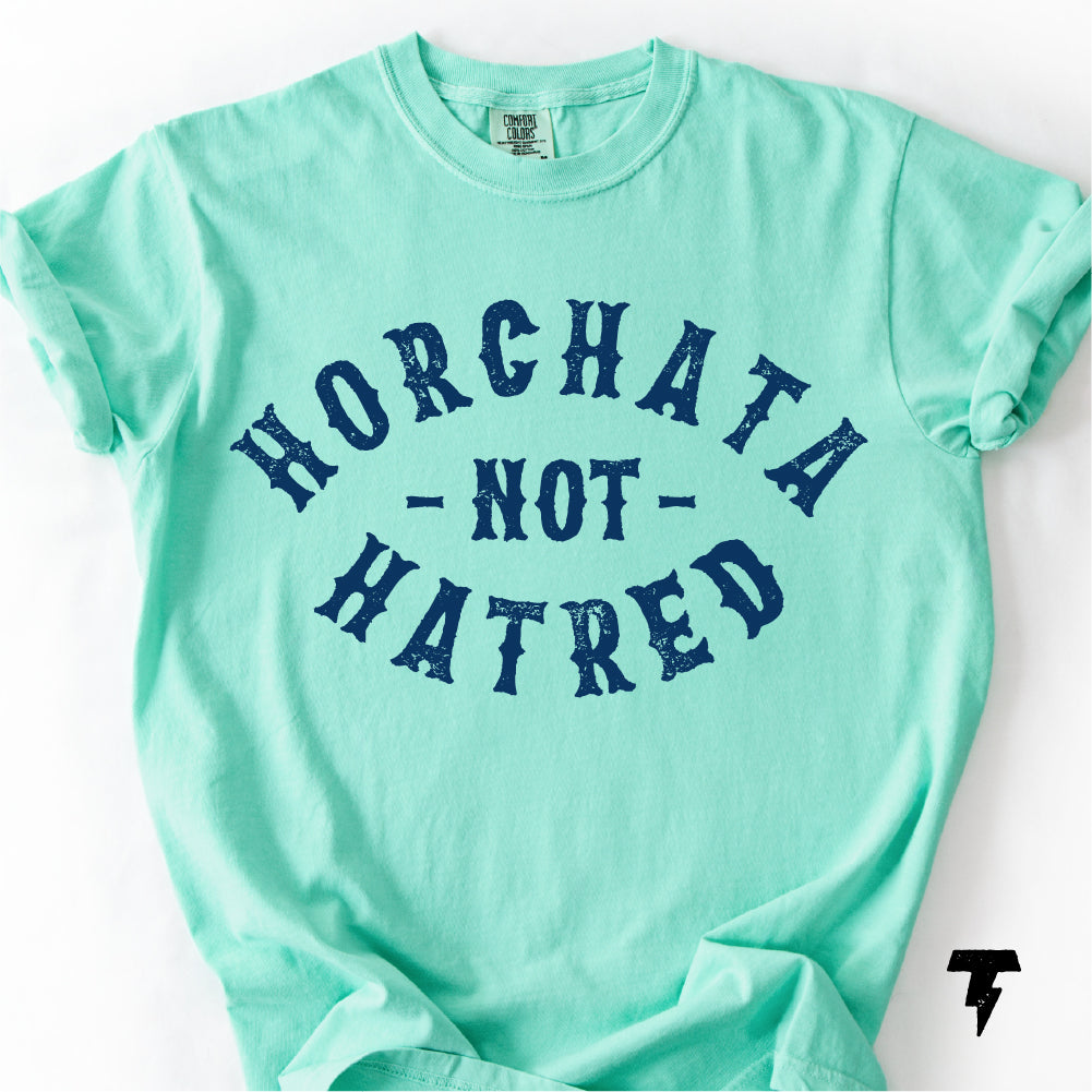 Political Tee, Horchata Not Hatred Pro Immigration Shirt,