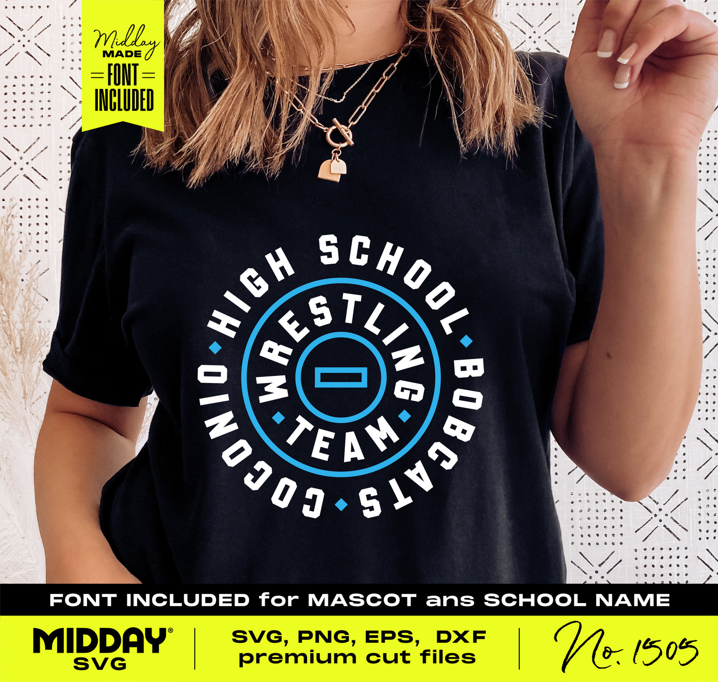 Wrestling SVG Bundle for Cricut, PNG DIY Design Template with Font, Ideal for Custom Wrestling Team Shirts, SVG for Silhouette