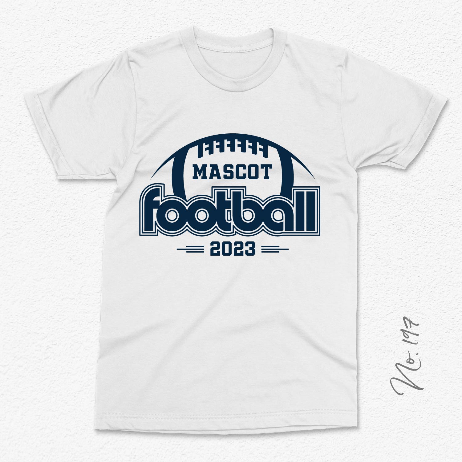 Vintage Football Team Template Design