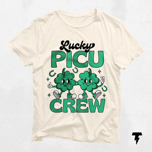 Lucky PICU Crew St. Patrick's Day Shirt