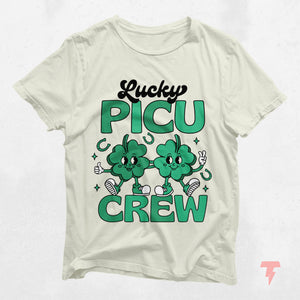 Lucky PICU Crew St. Patrick's Day Shirt