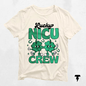 Lucky NICU Crew St. Patrick's Day Shirt