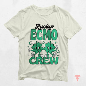 Lucky ECMO Crew St. Patrick's Day Shirt