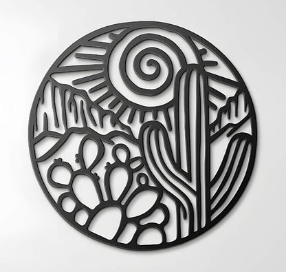 Desert Cactus Landscape