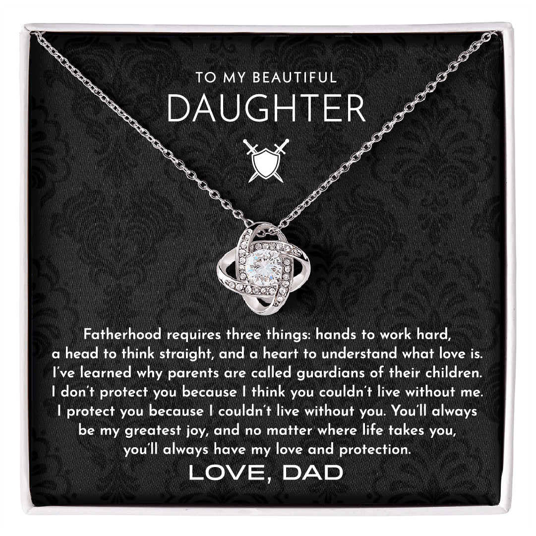 To My Daughter, Fatherhood.