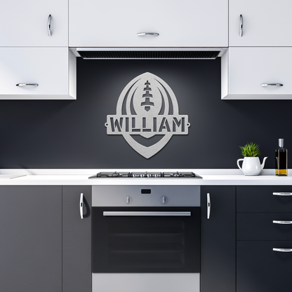 Customizable_Football_Sign_Silver_Dark_Kitchen_Mockup.png