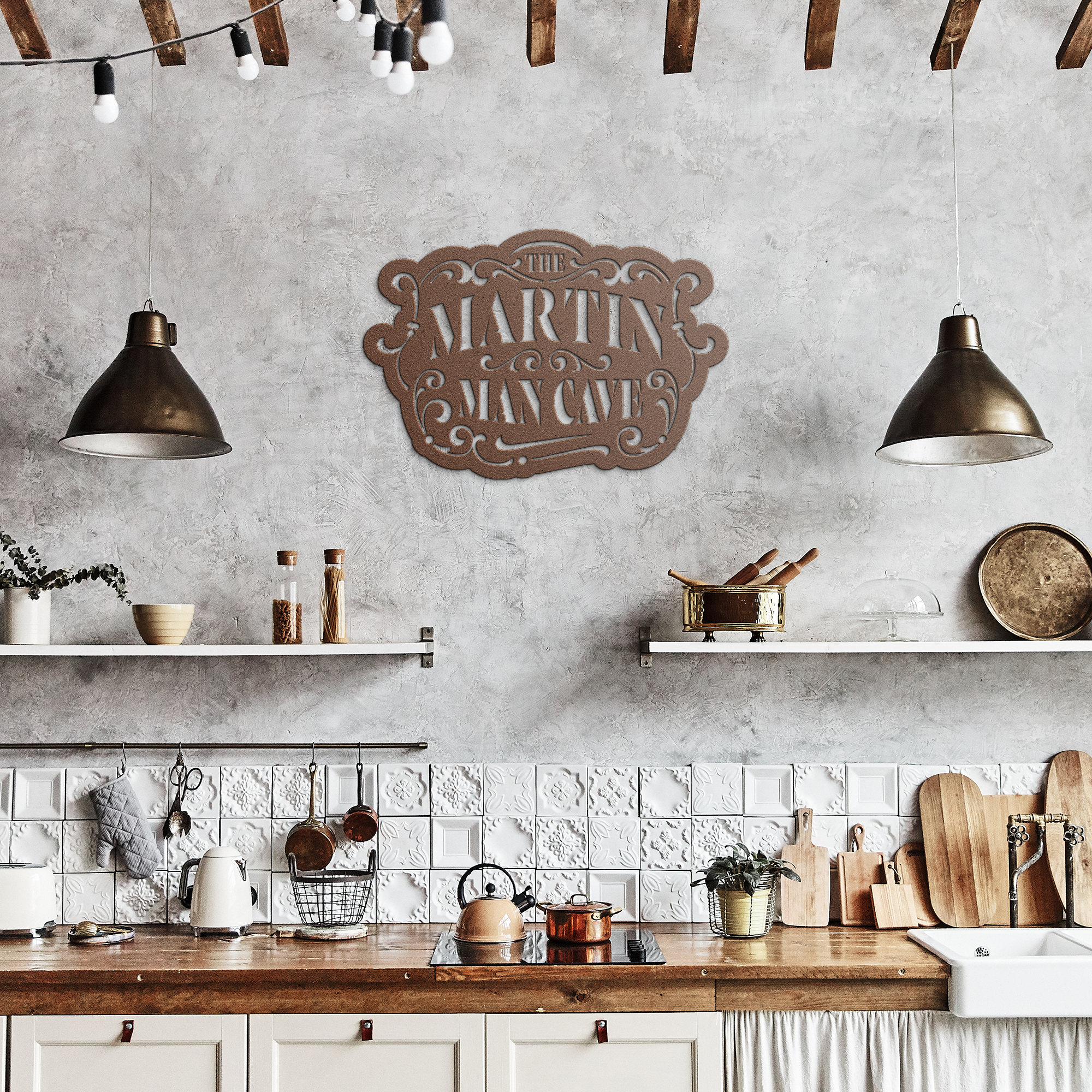 Customizable_Man_Cave_Sign_Copper_Rustic_Kitchen_Mockup.png
