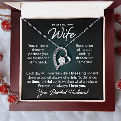 To My Wife, My Heart.