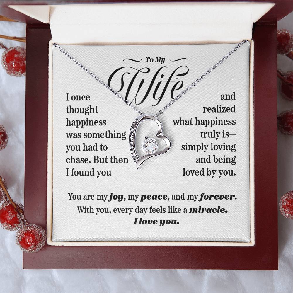 Miracle Heart Pendant Necklace