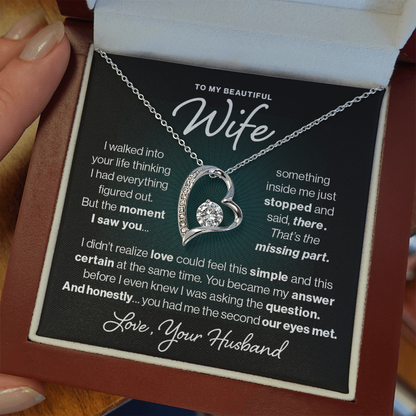 To My Wife, My Missing Part