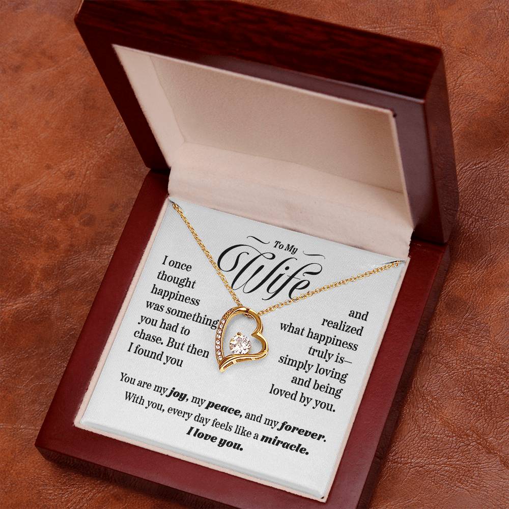 Miracle Heart Pendant Necklace