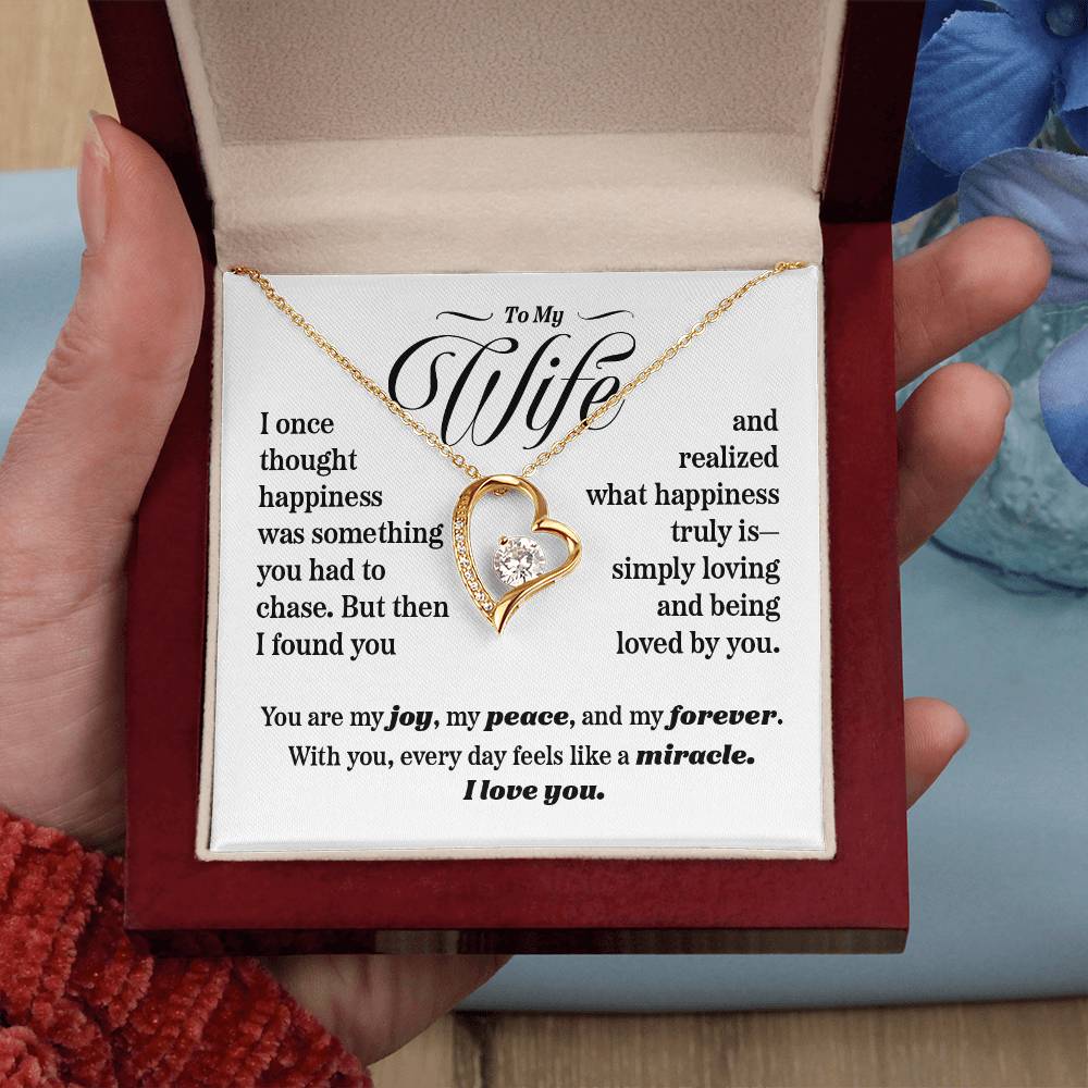 Miracle Heart Pendant Necklace