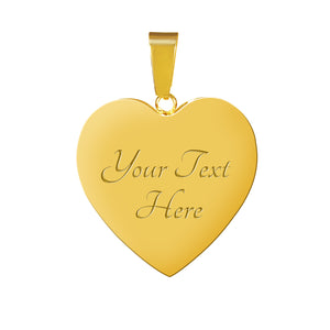 Personalized Cheerleader Heart Pendant Bangle