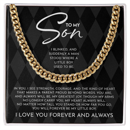 To My Son, My Little Boy.