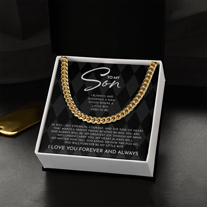 To My Son, My Little Boy.