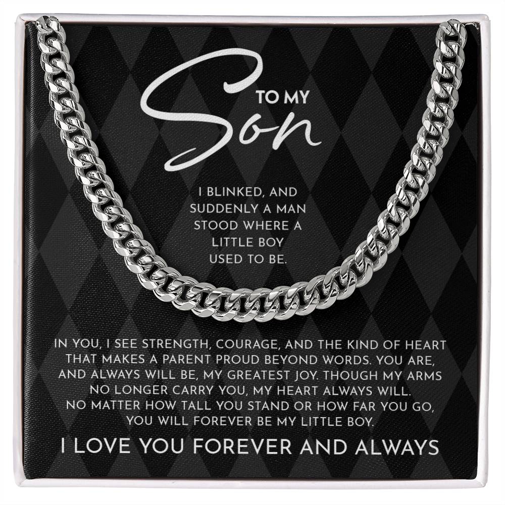 To My Son, My Little Boy.