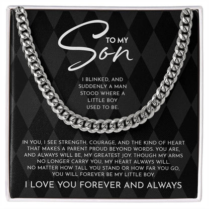 To My Son, My Little Boy.