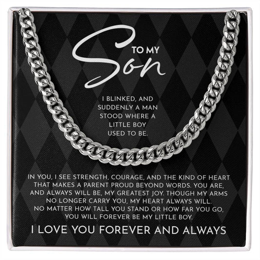 To My Son, My Little Boy.