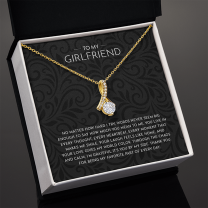 To My Girlfriend, Thank You.