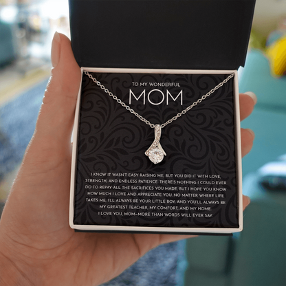 To My Mom, Thank you.