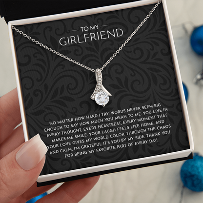 To My Girlfriend, Thank You.