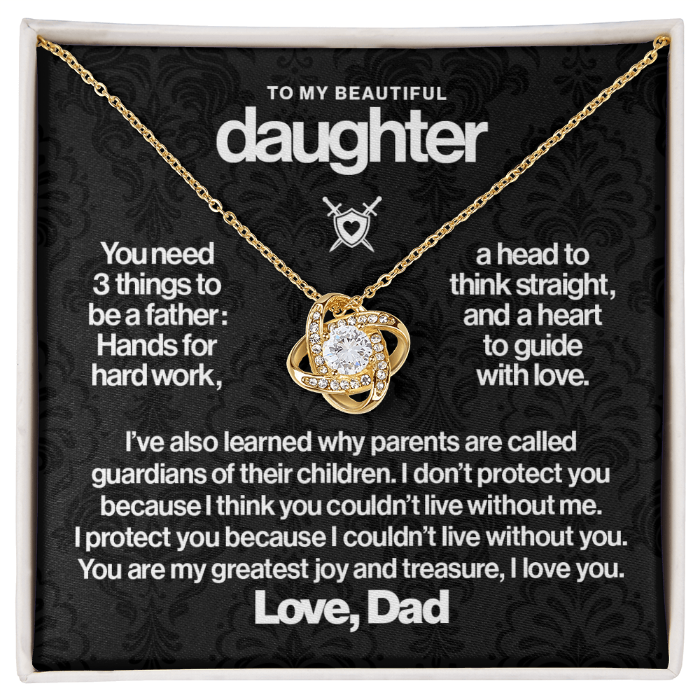 To My Daughter, My Treasure.