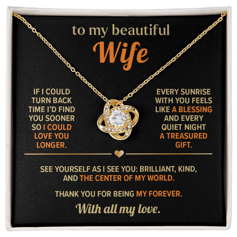 To My Wife. My Treasure.