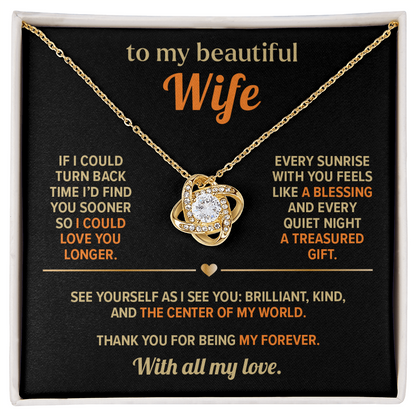 To My Wife. My Treasure.