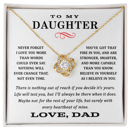 Dad to Daughter, Heartbeat.