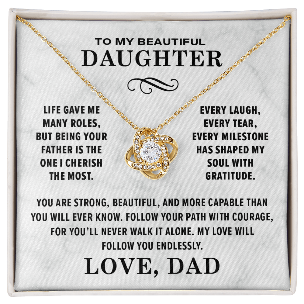 Dad To Daughter, Gratitute.