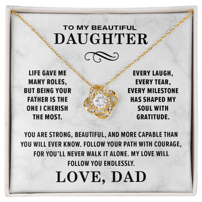 Dad To Daughter, Gratitute.