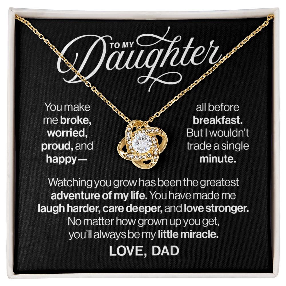 To My Daughter, Before Breakfast