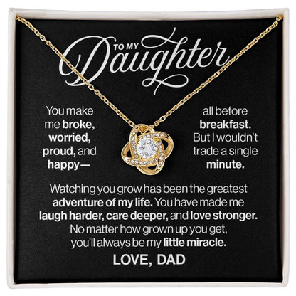 To My Daughter, Before Breakfast