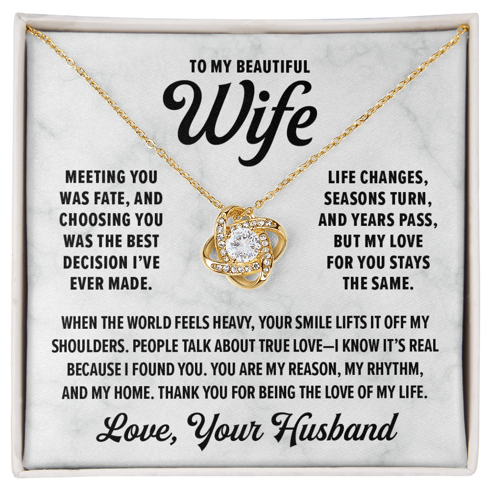To My Wife, My Reason.