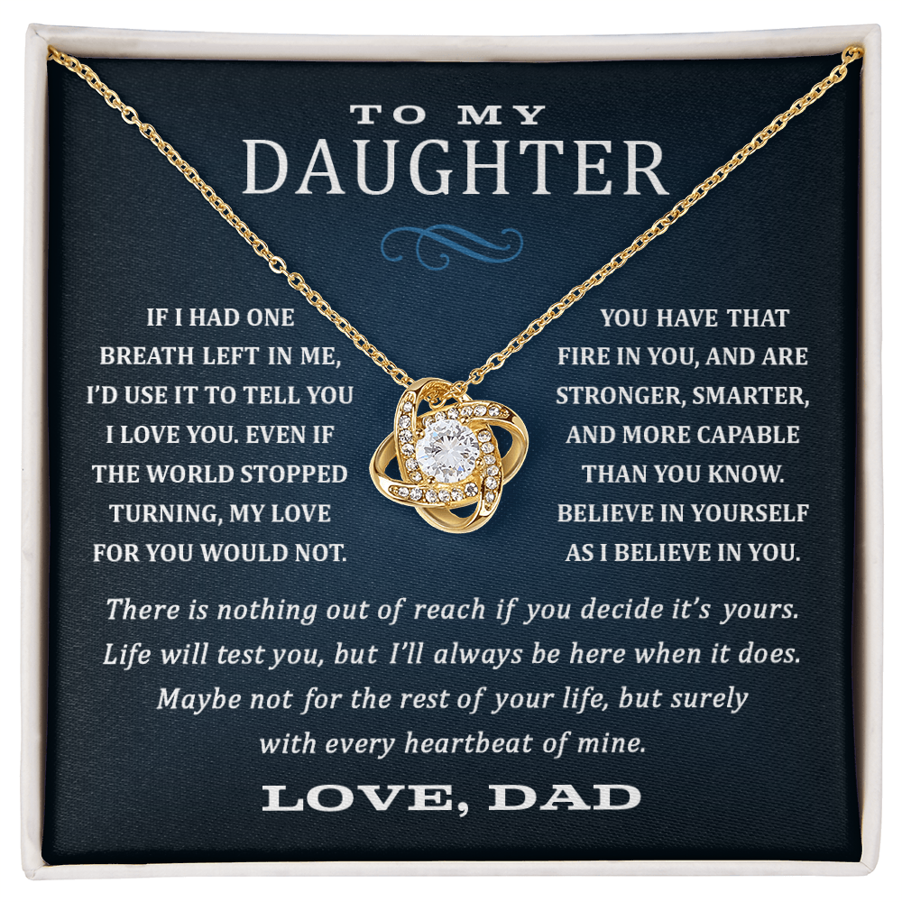 Dad to Daughter, Heartbeat.
