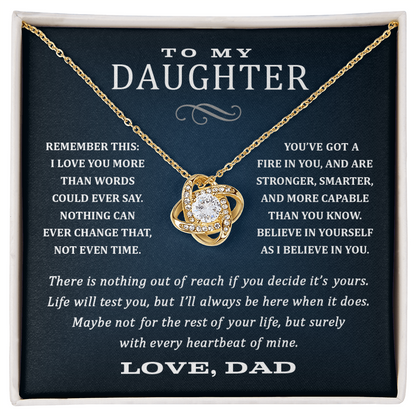 Dad to Daughter, Heartbeat.
