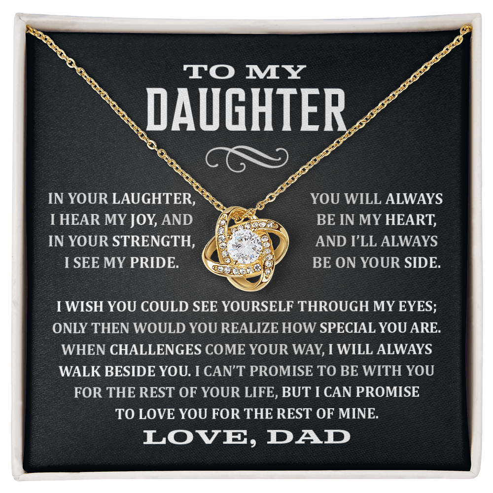To My Daughter From Dad, How Special You Are, Pendant Necklace
