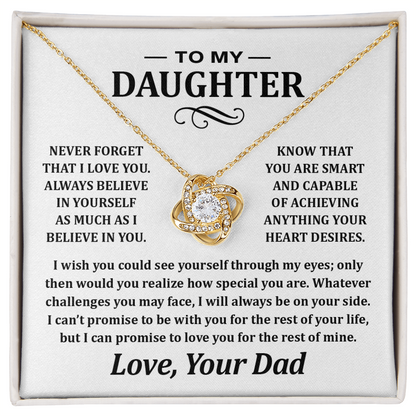 To My Daughter From Dad, How Special You Are