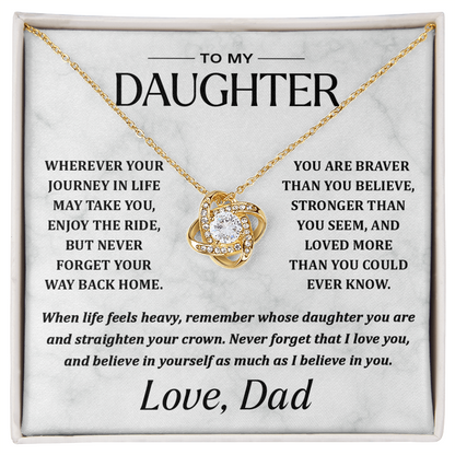 Dad To Daughter, Way Back Home.