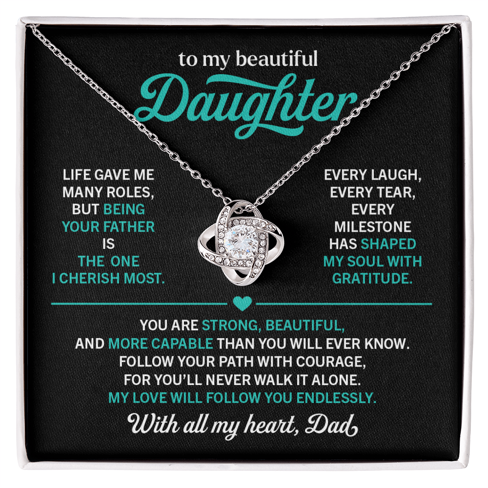 Dad to Daughter, Gratitude.