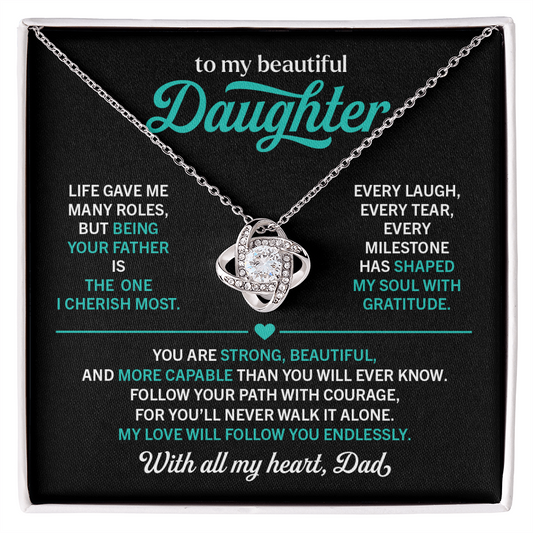 Dad to Daughter, Gratitude.