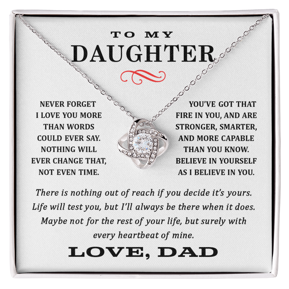 Dad to Daughter, Heartbeat.