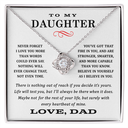 Dad to Daughter, Heartbeat.